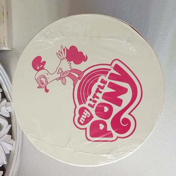 2015 HASBRO SDCC MY LITTLE PONY PINKIE PIE POPCORN TUB BUCKET NEW IN BOX - Picture 6 of 10